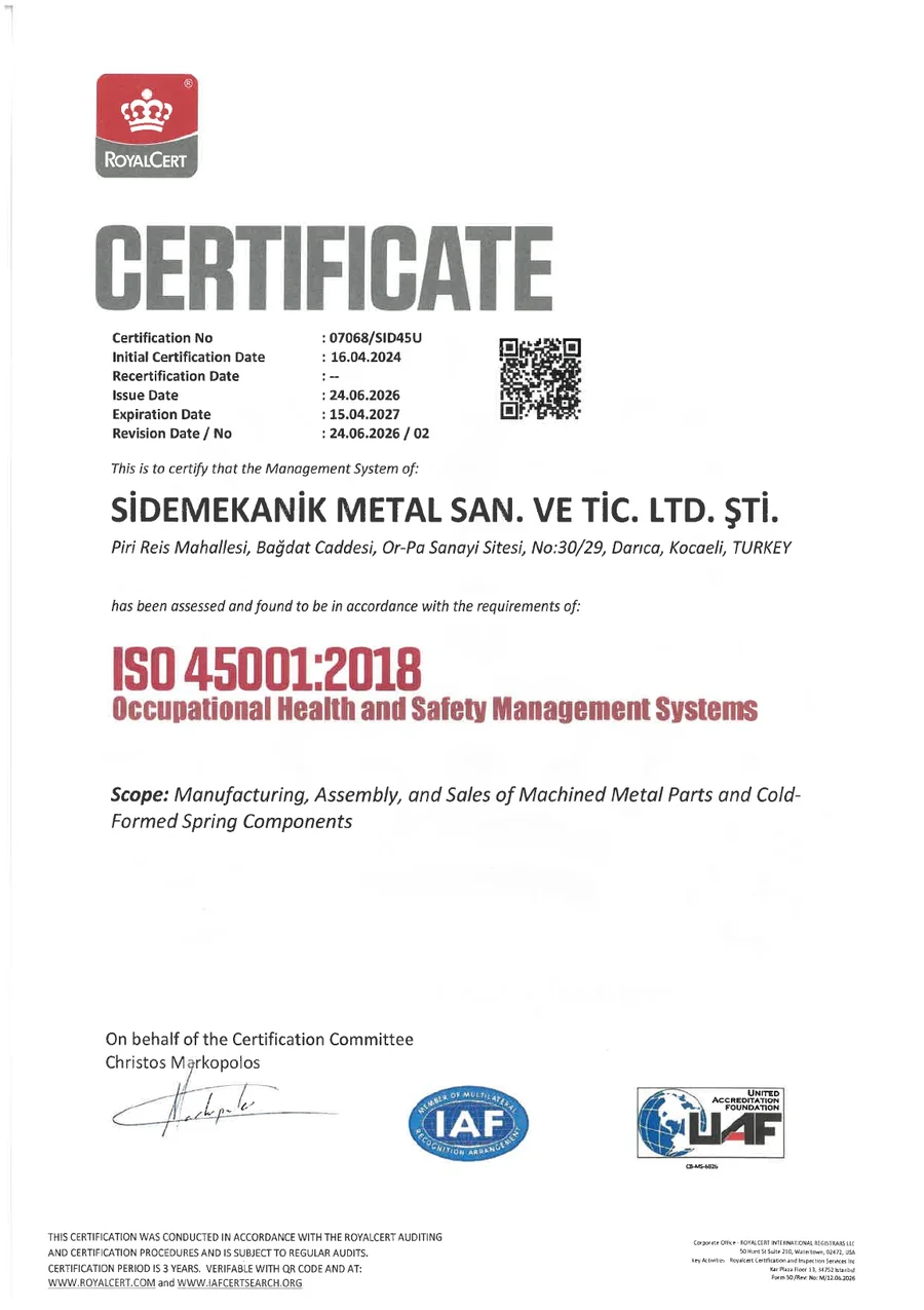 Occupational Health and Safety Management System